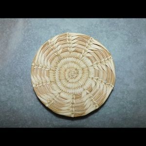 Hand Woven Circular Basket